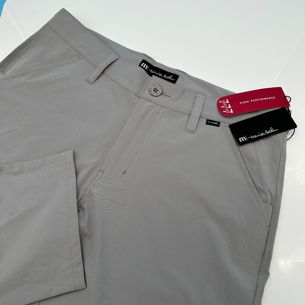 Travis‎ Mathew Men's Majestic X Players Golf Pant, W32 x L32, Light Grey